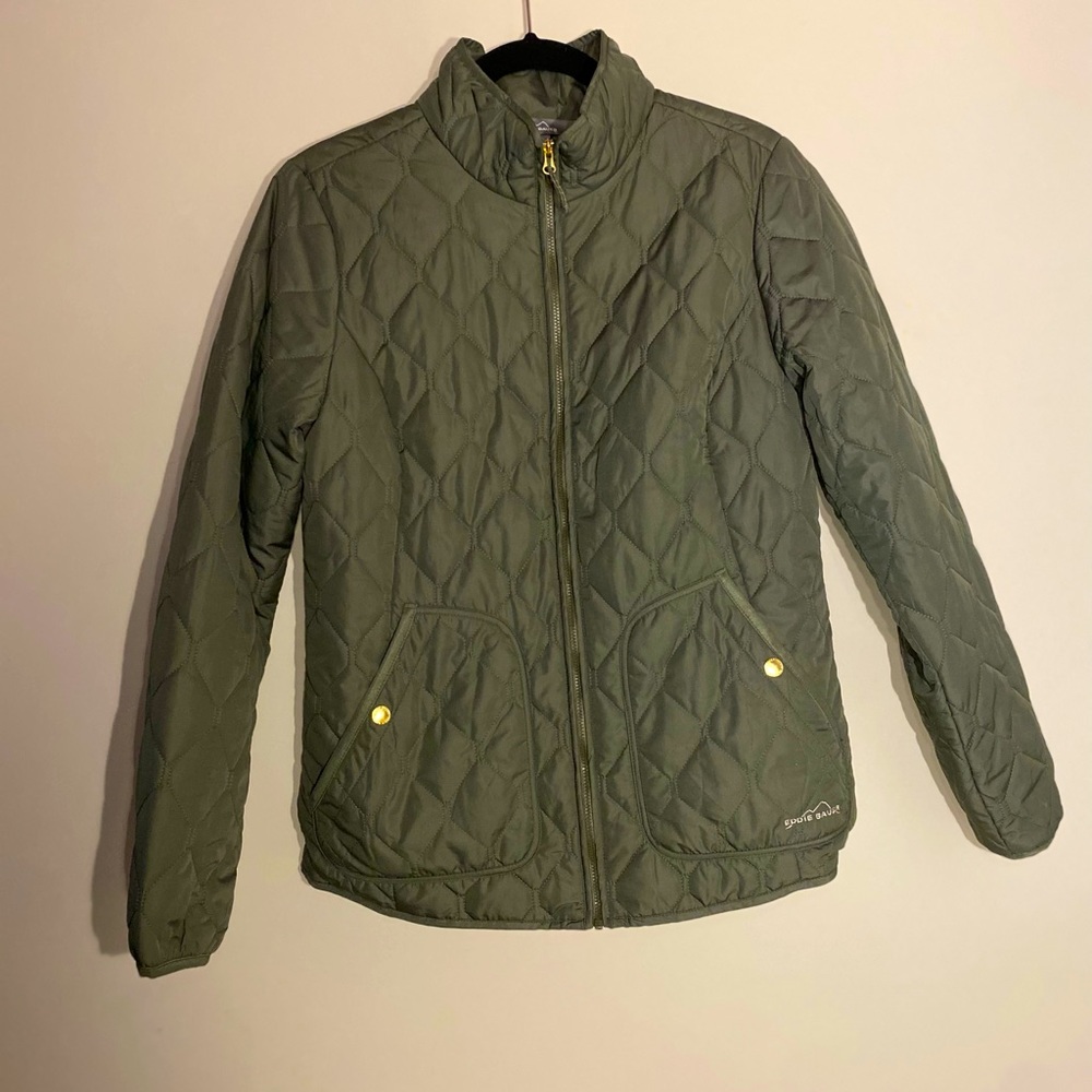 Olive Winter Jacket - Picture 3 of 4